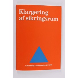 Bog, "Klargøring af sikringsrum"